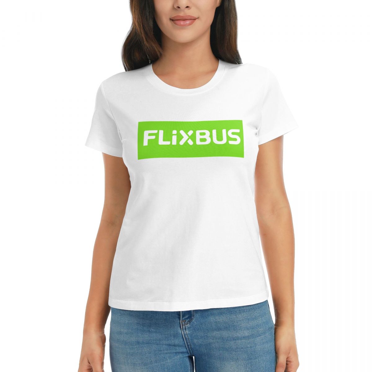 Women TShirt Flixbus Summer Short Sleeve Tees ONeck Cotton T Shirts Clothes Tops Streetwear S
Women TShirt Flixbus Summer Short Sleeve Tees ONeck Cotton T Shirts Clothes Tops Streetwear S