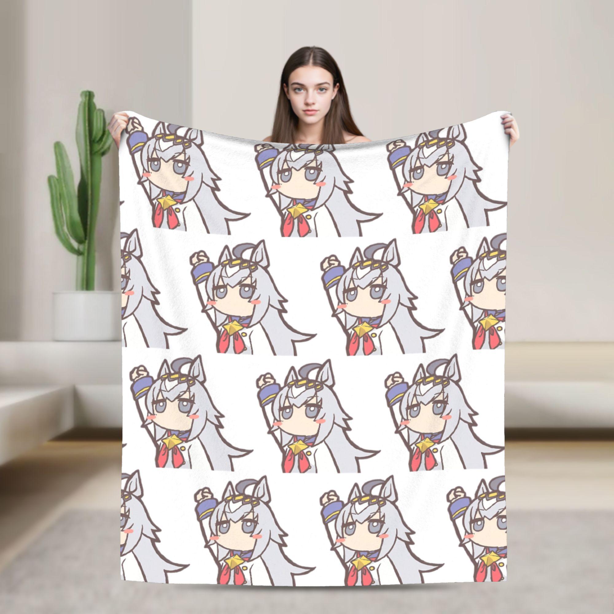 Rice Shower Umamusume Pretty Derby Blankets Coral Fleece Plush Autumn Lightweight Thin Throw Blankets for Bedding Office Quilt 75x90cm
Rice Shower Umamusume Pretty Derby Blankets Coral Fleece Plush Autumn Lightweight Thin Throw Blankets for Bedding Office Quilt 75x90cm