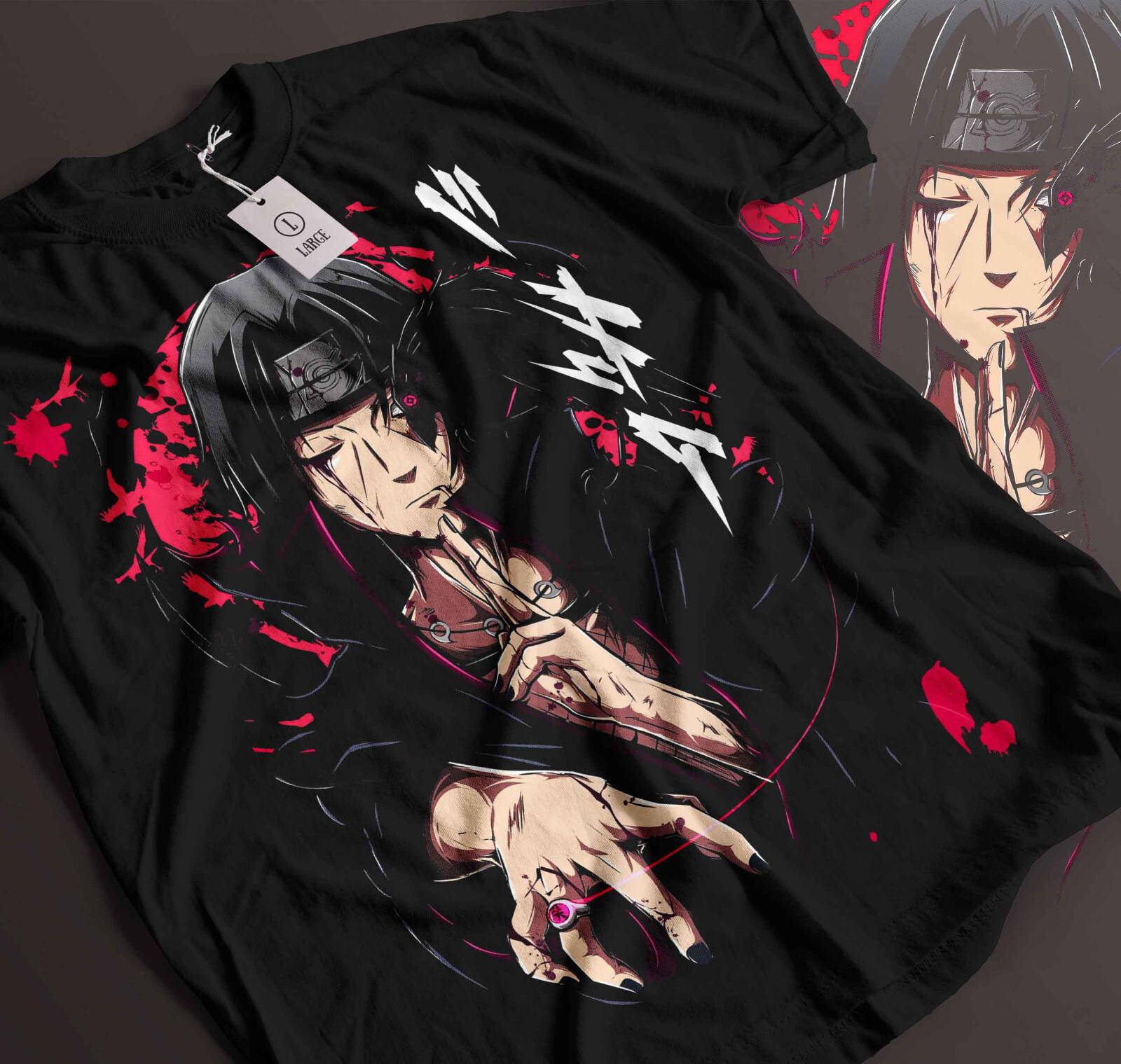 Itachi Uchiha T-Shirt Mens Womens Tees Top Naruto Shippuden Japanese Anime Manga Style Shirt Gift 347 L
Itachi Uchiha T-Shirt Mens Womens Tees Top Naruto Shippuden Japanese Anime Manga Style Shirt Gift 347 L