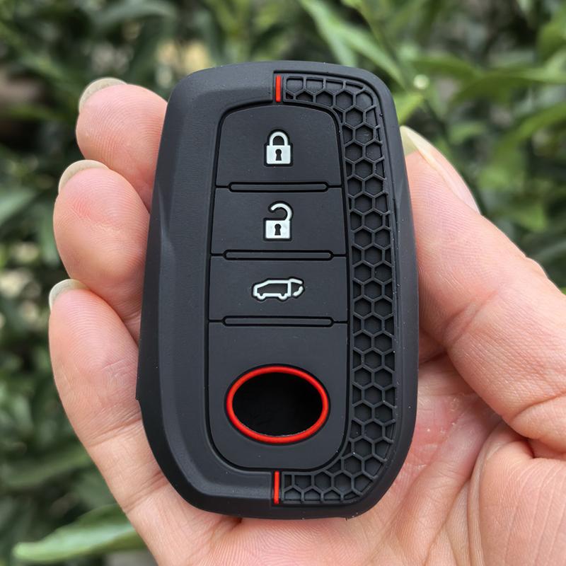 Silicone Car Key Case Cover For Toyota Land Cruiser 200 300 Prado Crown Tlk 200 Yaris Cross Hilux Innova Fortuner Camry 55 Key
Silicone Car Key Case Cover For Toyota Land Cruiser 200 300 Prado Crown Tlk 200 Yaris Cross Hilux Innova Fortuner Camry 55 Key