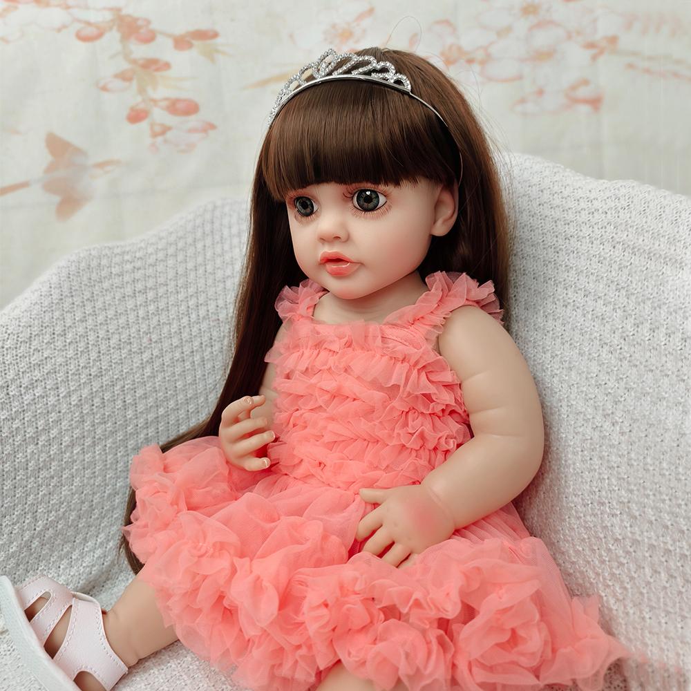 Полностью виниловая кукла реборн игрушка симуляция младенца девочки 55 см куклы для переодевания игрушки подарок для гир 55cm
Полностью виниловая кукла реборн игрушка симуляция младенца девочки 55 см куклы для переодевания игрушки подарок для гир 55cm