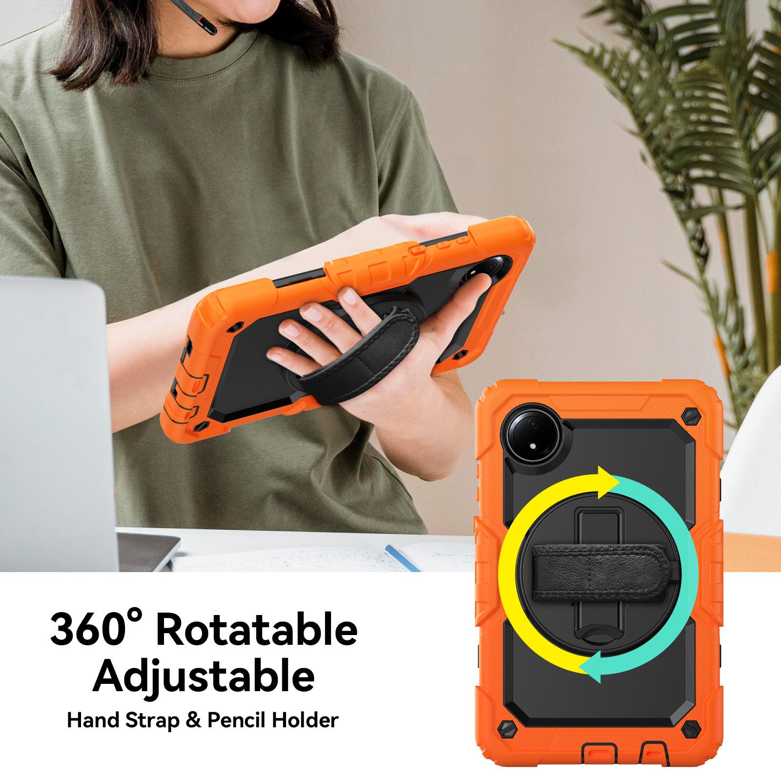 For Xiaomi Redmi Pad SE 4G 8.7 inch Case Hand Strap Kickstand PC+Silicone Tablet Cover with PET Screen Protector Yellowgreen
For Xiaomi Redmi Pad SE 4G 8.7 inch Case Hand Strap Kickstand PC+Silicone Tablet Cover with PET Screen Protector Yellowgreen