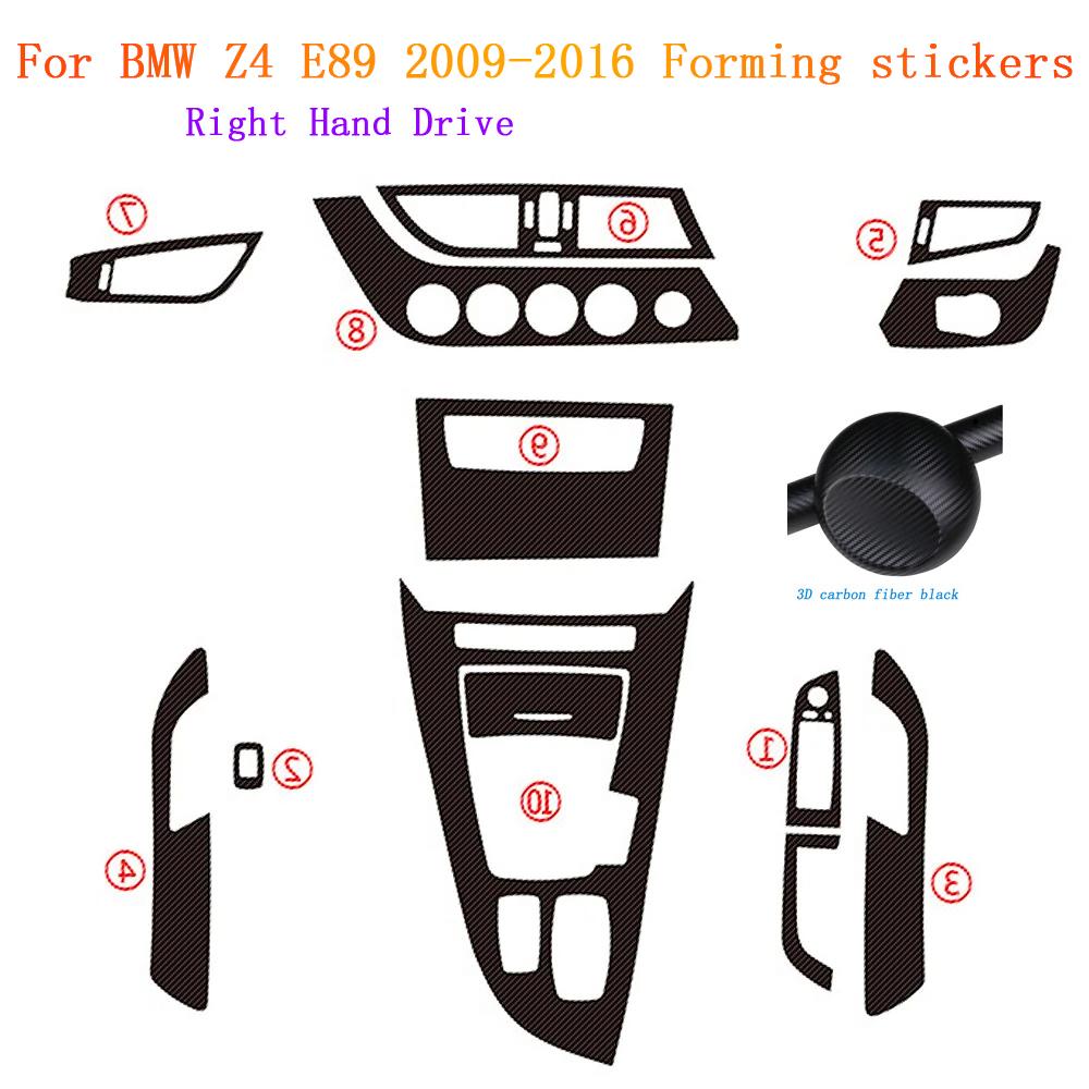For BMW Z4 E89 2009-2016 Car-Styling 3D/5D Carbon Fiber Car Interior Center Console Color Molding Sticker Decals Parts
For BMW Z4 E89 2009-2016 Car-Styling 3D/5D Carbon Fiber Car Interior Center Console Color Molding Sticker Decals Parts