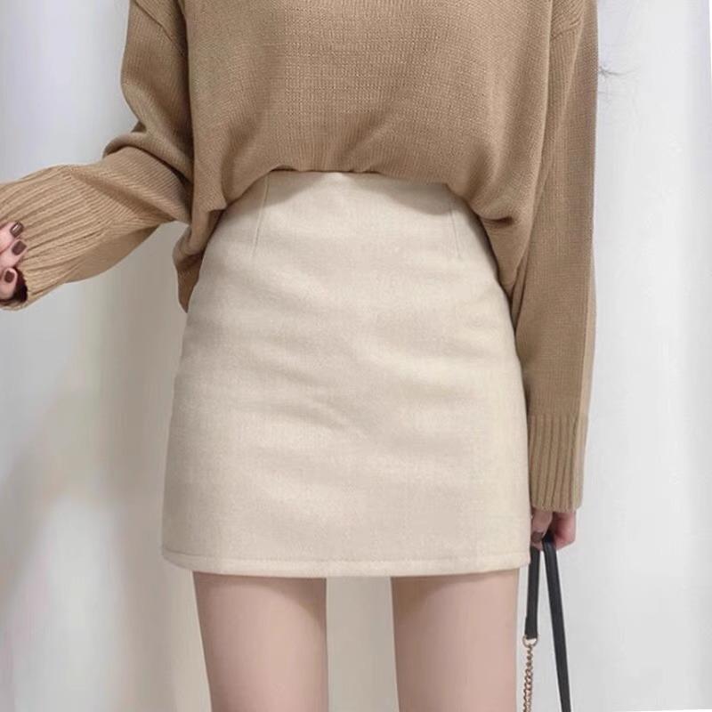 2024 Autumn Women s Skirts: Wool Blend Midi, High Waist, A-Line, Pencil, Bodycon, with Matching Sweater. XS
2024 Autumn Women s Skirts: Wool Blend Midi, High Waist, A-Line, Pencil, Bodycon, with Matching Sweater. XS