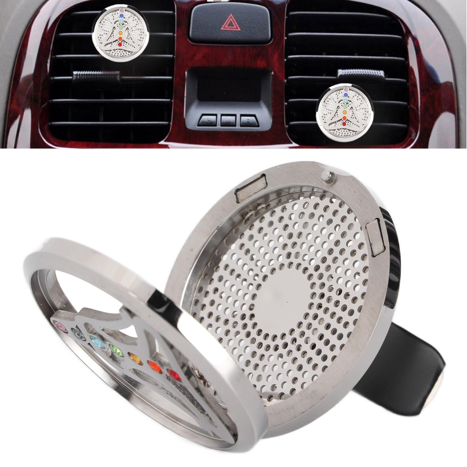 Car Diffuser Vent Clip Aromatherapy Essential Oil Diffuser Vent Clip Locket with 4 Cotton Pads for Home Office
Car Diffuser Vent Clip Aromatherapy Essential Oil Diffuser Vent Clip Locket with 4 Cotton Pads for Home Office