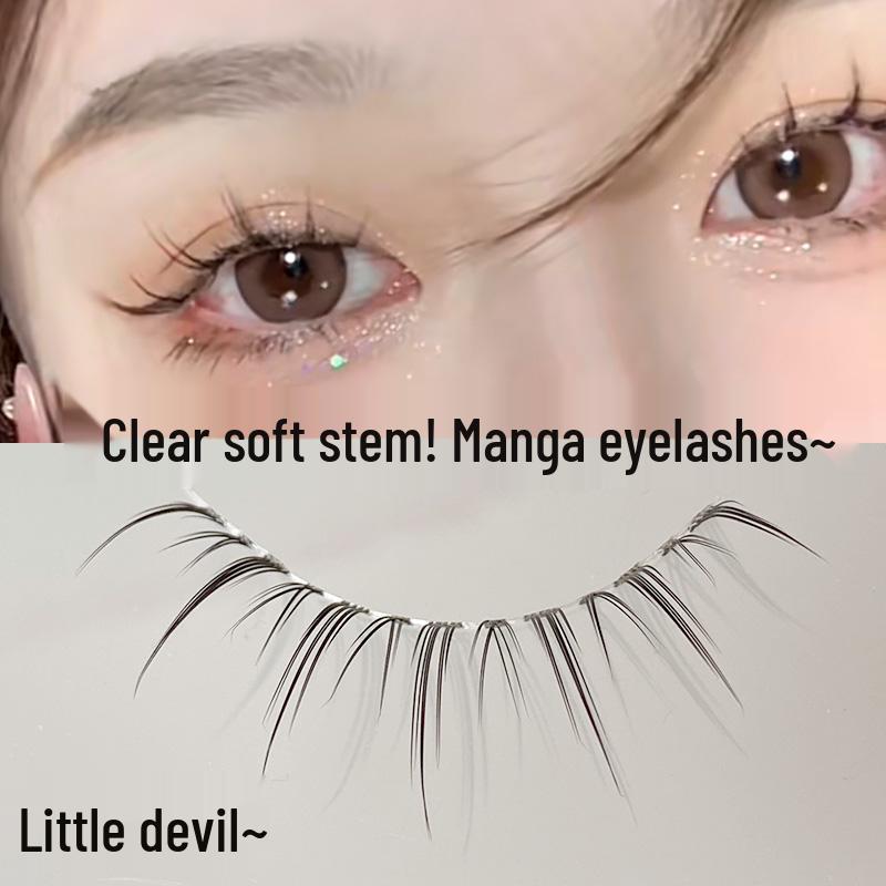 Yanrou Little Devil Натуральные прозрачные ресницы на ленте - Живой стиль манга феи 1 pair
Yanrou Little Devil Натуральные прозрачные ресницы на ленте - Живой стиль манга феи 1 pair
