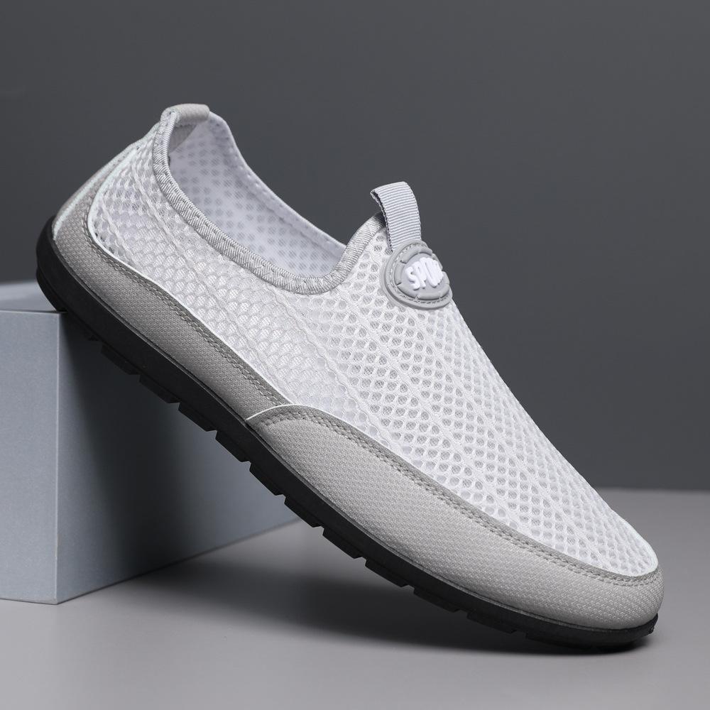 Men s net shoes lazy one pedal hollow breathable Doudou shoes mesh thin casual shoes men s large size trendy shoes 39
Men s net shoes lazy one pedal hollow breathable Doudou shoes mesh thin casual shoes men s large size trendy shoes 39