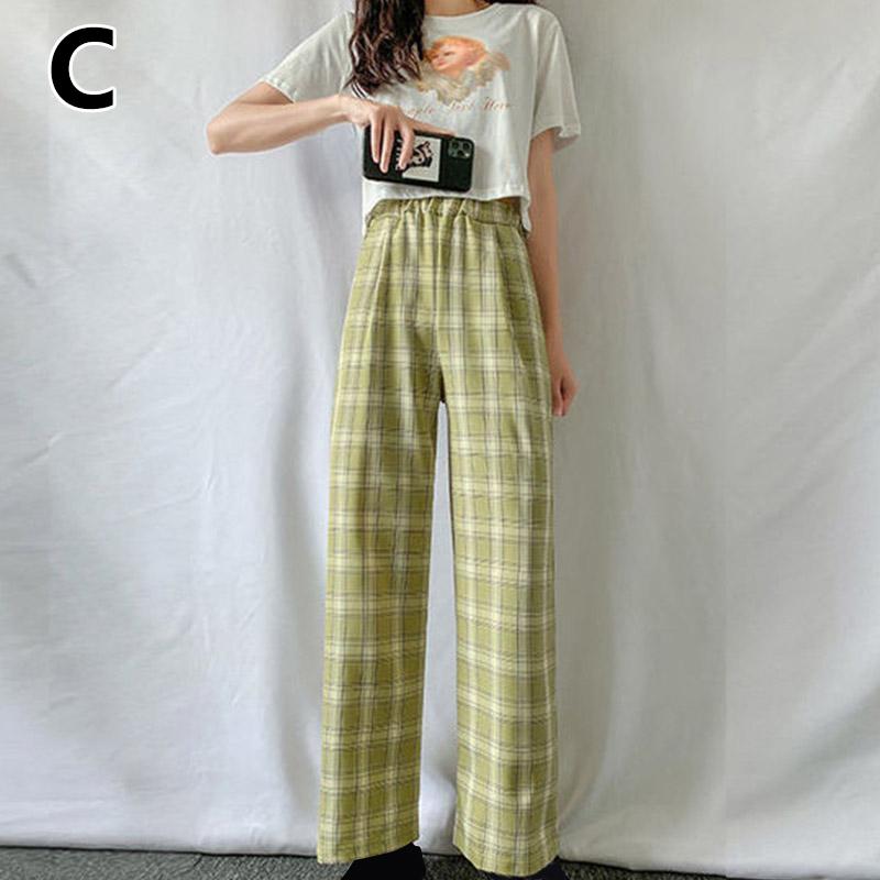 Женские свободные брюки в клетку в стиле ретро, легкие эластичные летние повседневные брюки с высокой талией и широкими штанинами One size зелёный
Женские свободные брюки в клетку в стиле ретро, легкие эластичные летние повседневные брюки с высокой талией и широкими штанинами One size зелёный