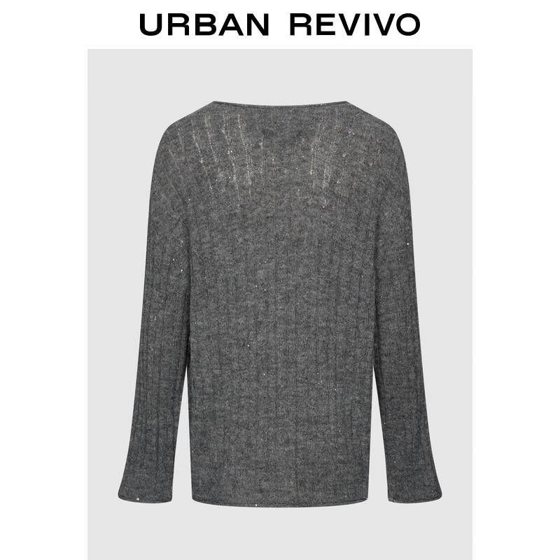 Женский трикотажный свитер с V-образным вырезом, пайетками и рваным эффектом XL
Женский трикотажный свитер с V-образным вырезом, пайетками и рваным эффектом XL