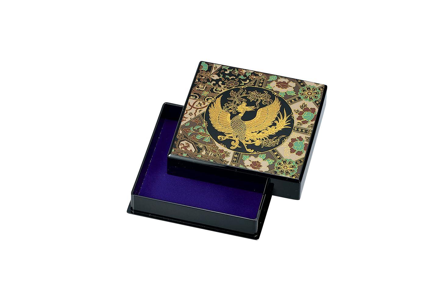 Nakatani Brothers Yamanaka Lacquer Square Small Box (with Mirror and Velvet) Black Shosoin 37-2120
Nakatani Brothers Yamanaka Lacquer Square Small Box (with Mirror and Velvet) Black Shosoin 37-2120