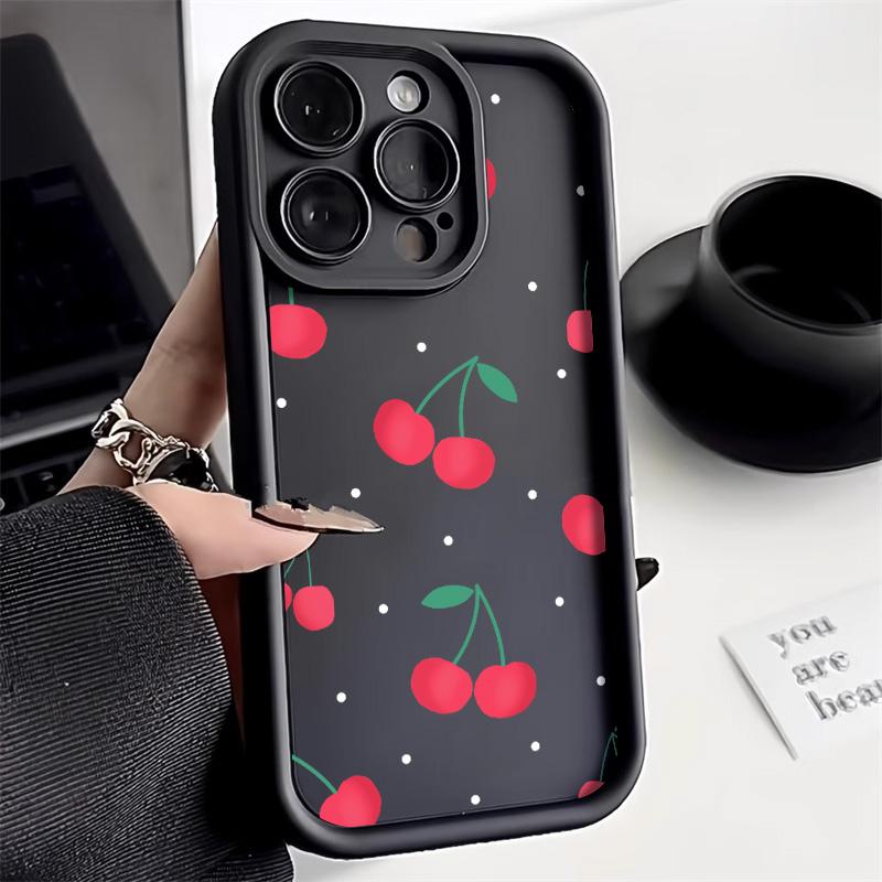Милый мультяшный чехол Cherry для iPhone 16 Pro, чехол для iPhone 11 12 13 14 15 Pro Max XR XS X 7 8 Plus SE, мягкий силиконовый чехол For iPhone 16Pro Max
Милый мультяшный чехол Cherry для iPhone 16 Pro, чехол для iPhone 11 12 13 14 15 Pro Max XR XS X 7 8 Plus SE, мягкий силиконовый чехол For iPhone 16Pro Max