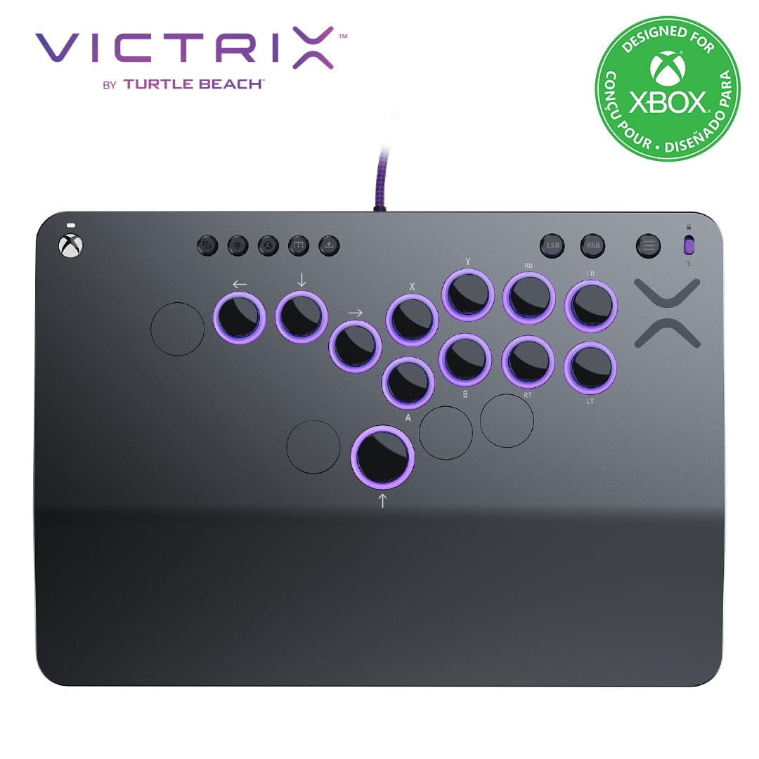 Officially Licensed Victrix by TURTLE BEACH Pro KO Leverless Akecon Fully Customizable Compatible with Fighting Lightweight Design for Compatible with
Officially Licensed Victrix by TURTLE BEACH Pro KO Leverless Akecon Fully Customizable Compatible with Fighting Lightweight Design for Compatible with