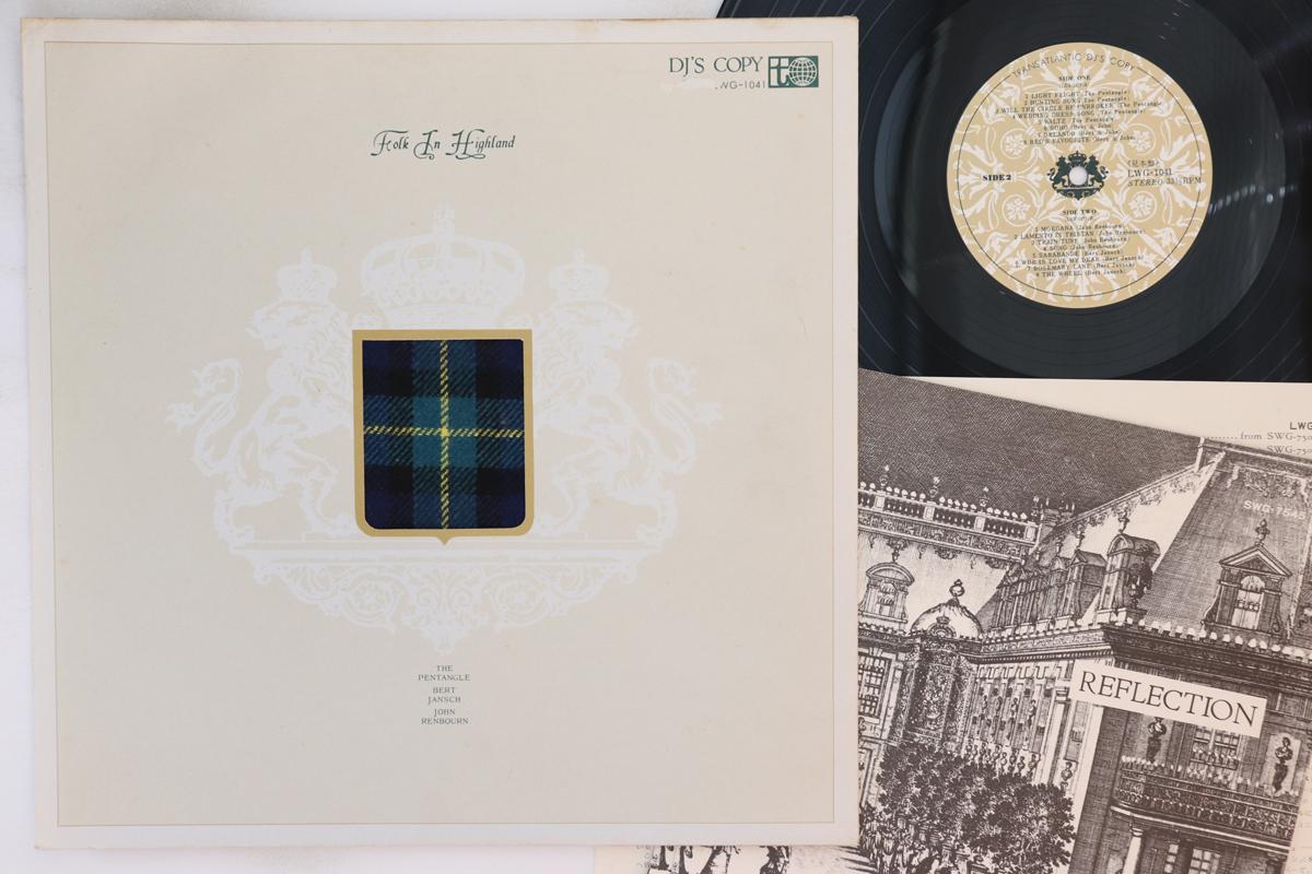 LP Record PENTANGLE BERT JANSCH JOHN RENBOU Folk In Highland LWG1041PROMO VICTOR WORLD G Japan Folk Used
LP Record PENTANGLE BERT JANSCH JOHN RENBOU Folk In Highland LWG1041PROMO VICTOR WORLD G Japan Folk Used