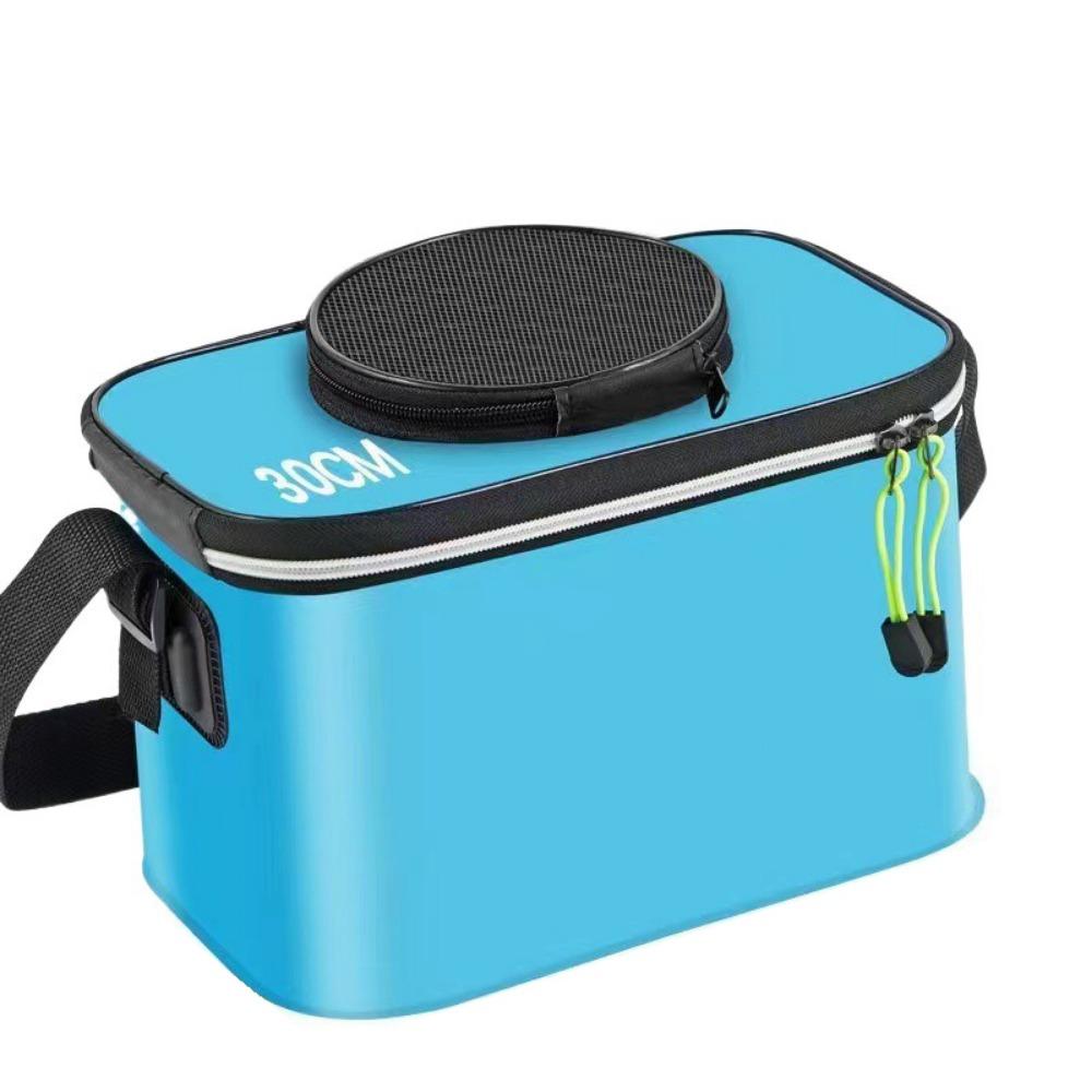 Thickened Foldable Fishing Bucket Water-Resistant Live Fish Storage Organizer Water Container 30cm Blue
Thickened Foldable Fishing Bucket Water-Resistant Live Fish Storage Organizer Water Container 30cm Blue