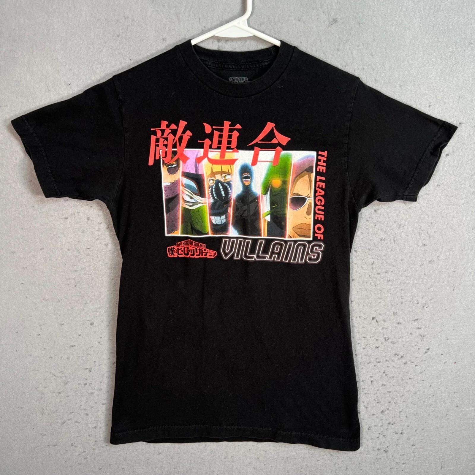 My Hero Academia League Of Villains Black T-Shirt Small Funimation Anime Tee M
My Hero Academia League Of Villains Black T-Shirt Small Funimation Anime Tee M
