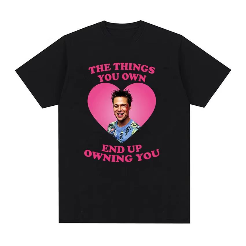 Tyler Durden The Things You Own End Up Owning You Graphic T-shirt Men s Summer O-Neck Fashion Clothing Oversized Cotton T-shi... 5XL різнокольоровий
Tyler Durden The Things You Own End Up Owning You Graphic T-shirt Men s Summer O-Neck Fashion Clothing Oversized Cotton T-shi... 5XL різнокольоровий