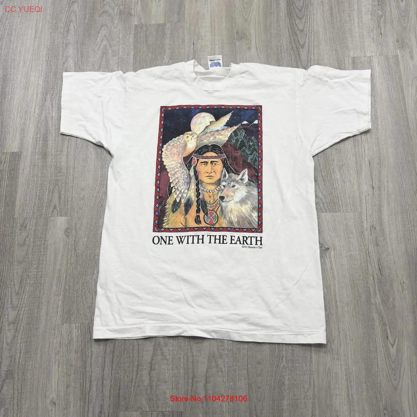 Vintage One With The Earth T Shirt Mens XL White Native Wolf Owl 90s USA vintage Washed Casual Top For Everyday Wear Unisex 5XL різнокольоровий
Vintage One With The Earth T Shirt Mens XL White Native Wolf Owl 90s USA vintage Washed Casual Top For Everyday Wear Unisex 5XL різнокольоровий