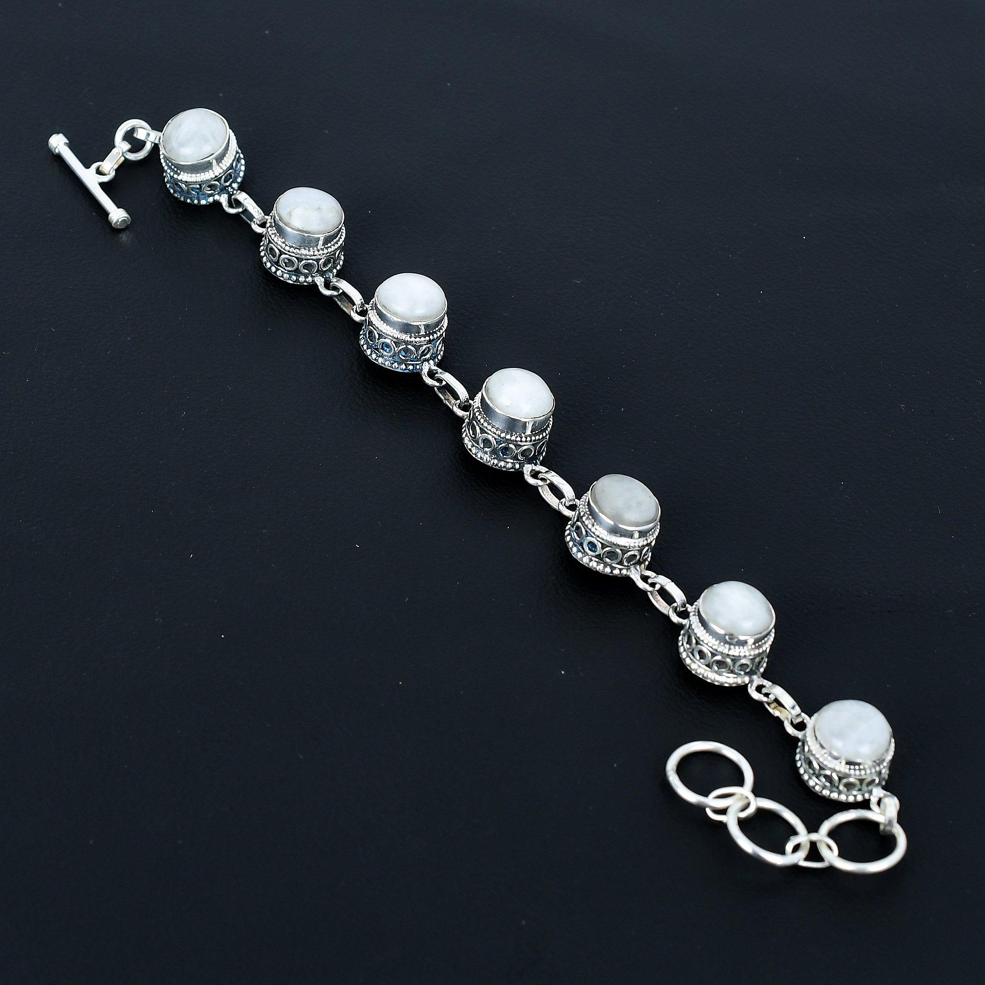 Натуральный Лунный Камень Браслет Браслет из Стерлингового Серебра 925 Пробы Браслет с Регулируемой Цепочкой Ручной Работы Бохо Браслет Украшения из Лунного Камня Подарки на Помолвку 8 белый
Натуральный Лунный Камень Браслет Браслет из Стерлингового Серебра 925 Пробы Браслет с Регулируемой Цепочкой Ручной Работы Бохо Браслет Украшения из Лунного Камня Подарки на Помолвку 8 белый