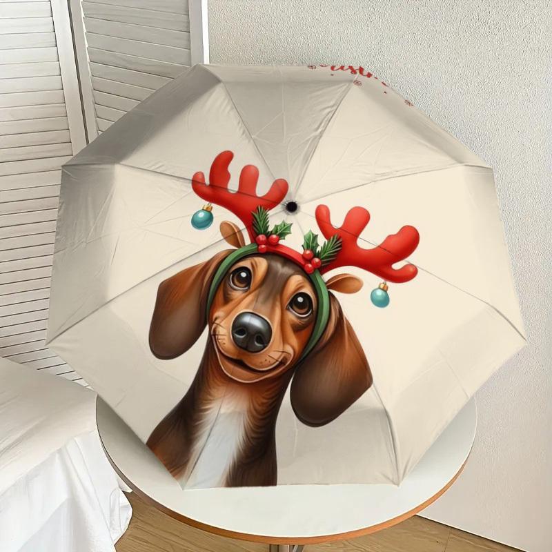 1pc Christmas Dog Antlers Decoration Umbrella with Plastic Handle,Suitable for All Seasons Home Travel Outdoor UmbrellaDD232
1pc Christmas Dog Antlers Decoration Umbrella with Plastic Handle,Suitable for All Seasons Home Travel Outdoor UmbrellaDD232