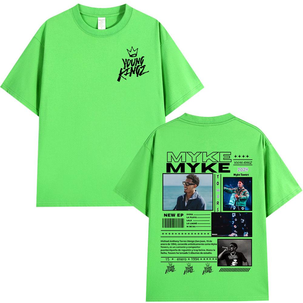 Rapper Myke Towers Graphic Print Tshirts Unisex Women Fashion Hip Hop Oversized ONeck T Shirt Comfort Cotton Short Sleeve Tshirt 4XL
Rapper Myke Towers Graphic Print Tshirts Unisex Women Fashion Hip Hop Oversized ONeck T Shirt Comfort Cotton Short Sleeve Tshirt 4XL