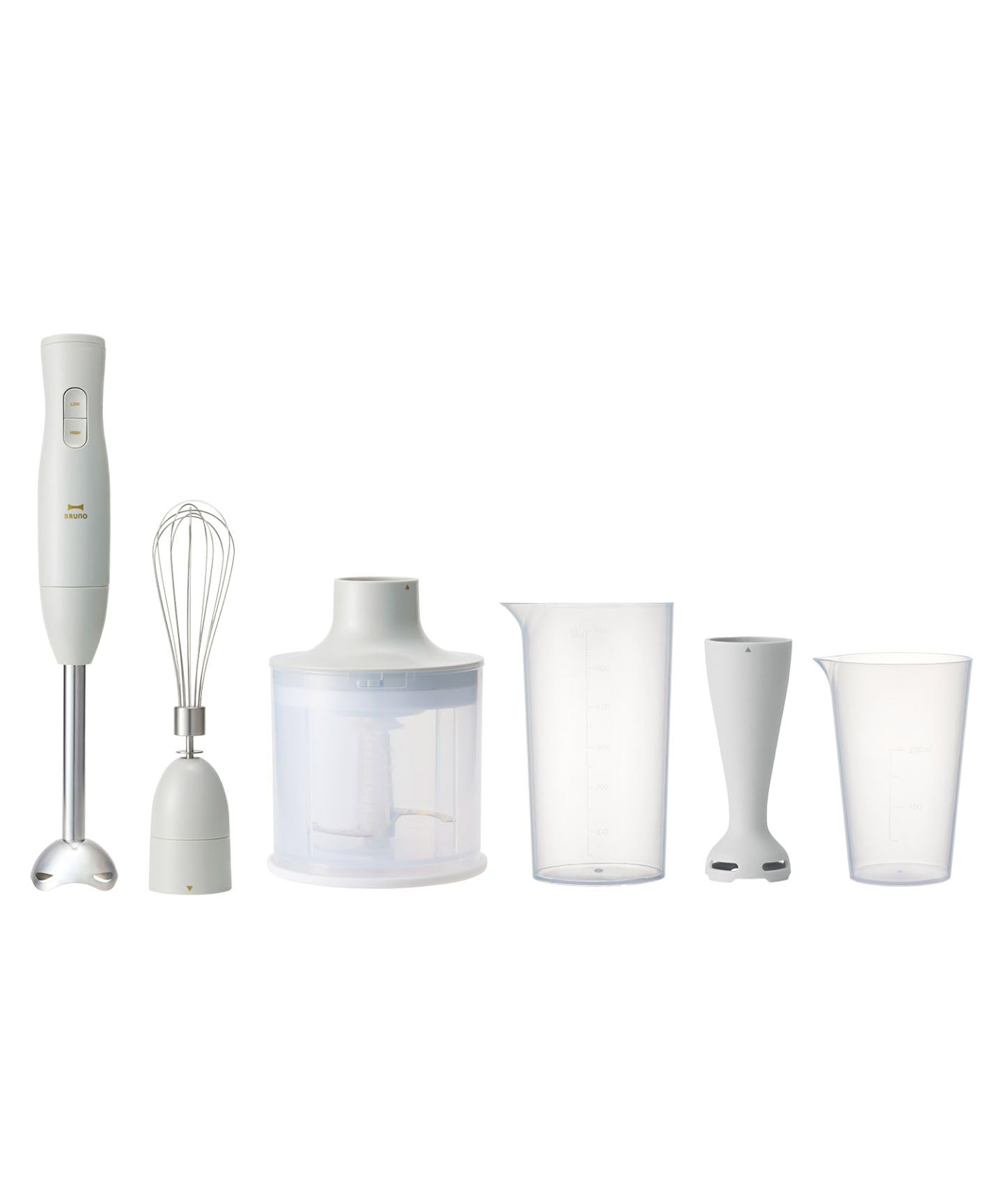 BRUNO Handy Blender Baby Food Baby Gift Multi Stick Blender 2Baby Light Gray BOE142-LGY
BRUNO Handy Blender Baby Food Baby Gift Multi Stick Blender 2Baby Light Gray BOE142-LGY