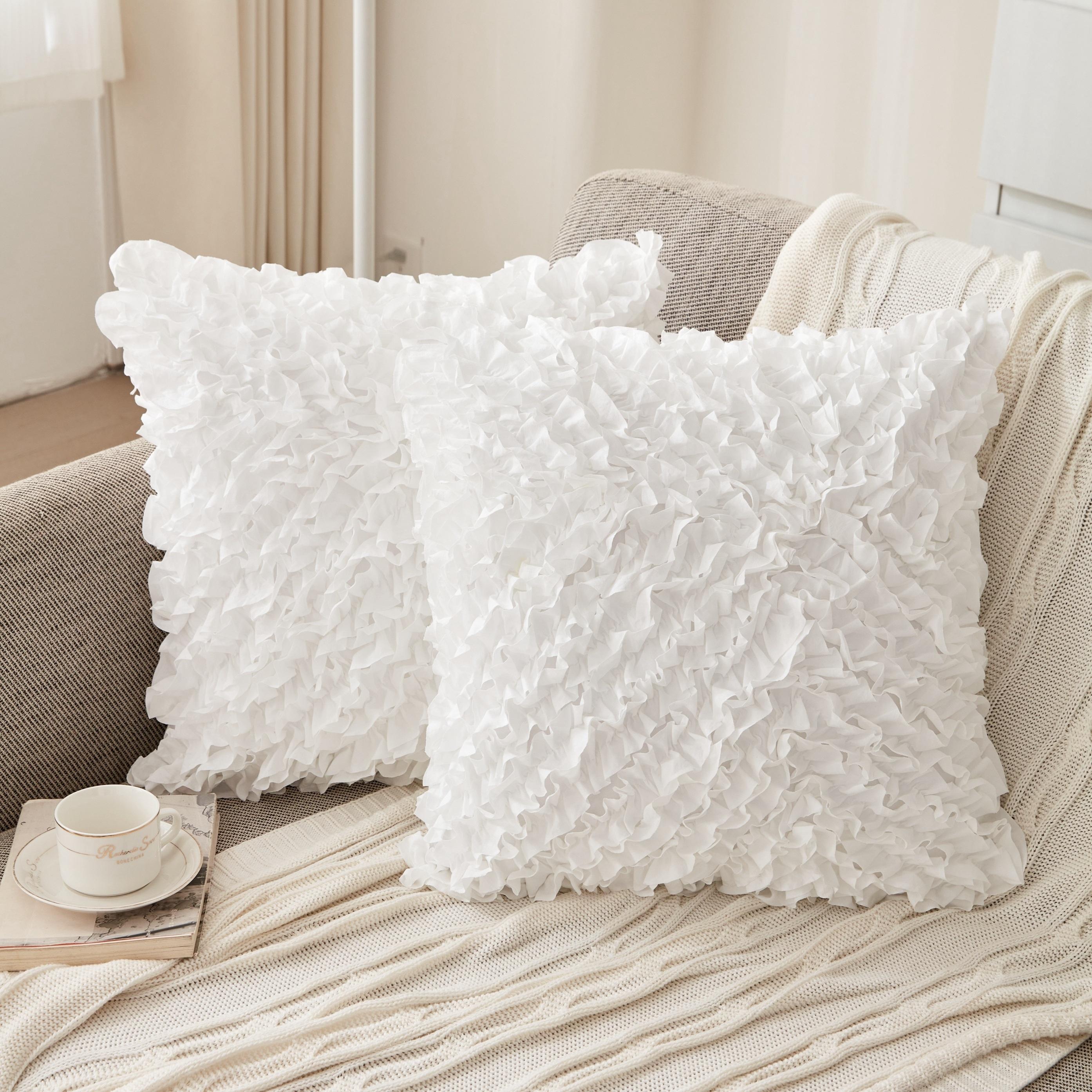 2Pcs Pillow Cover Cushion Cover Decorative Pillow Handmade Lace Pillowcase, Bedside Pillow Sofa Hand Embroidery белый
2Pcs Pillow Cover Cushion Cover Decorative Pillow Handmade Lace Pillowcase, Bedside Pillow Sofa Hand Embroidery белый