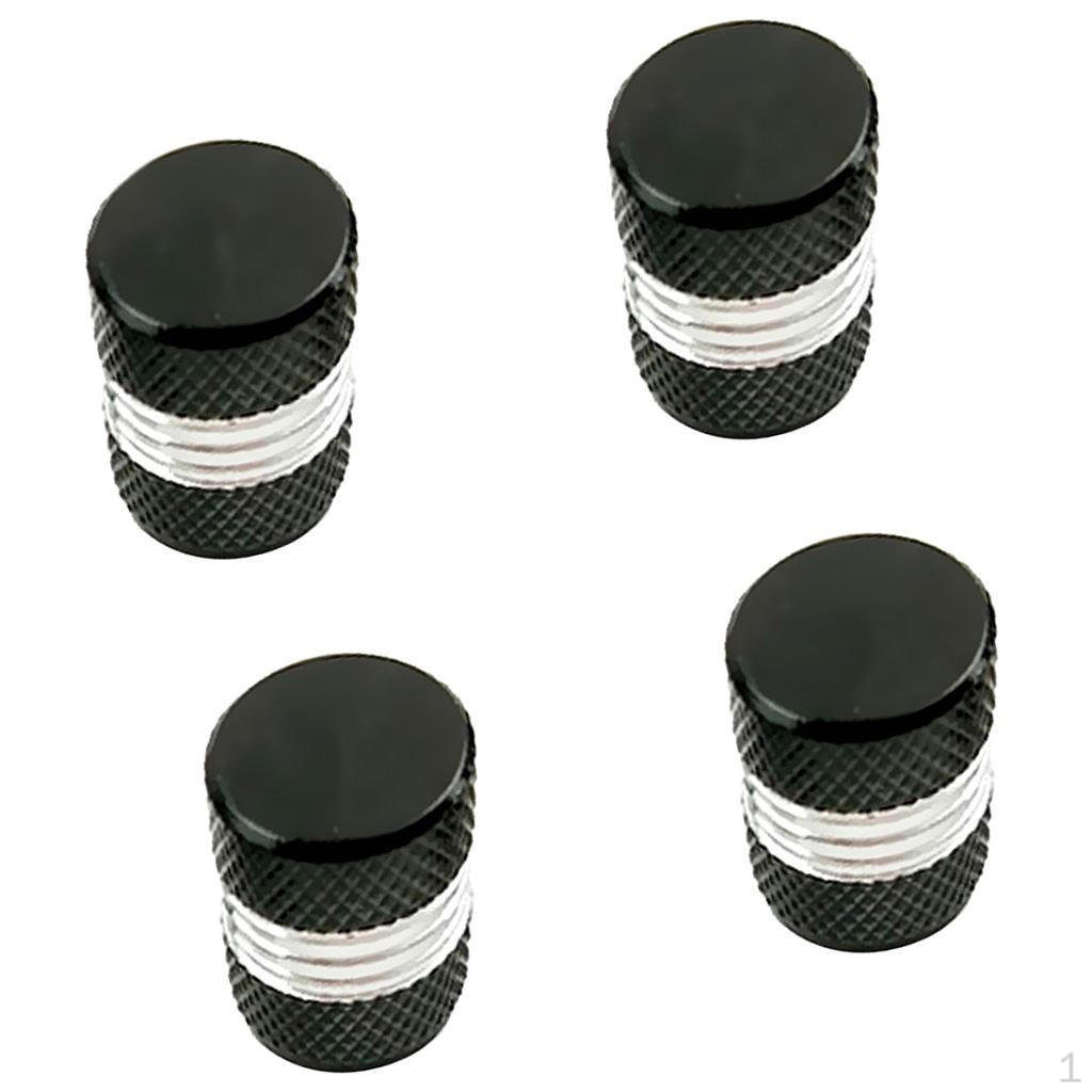 4Pieces Aluminum Tire/Rim Valve/ Port Cover чорний
4Pieces Aluminum Tire/Rim Valve/ Port Cover чорний