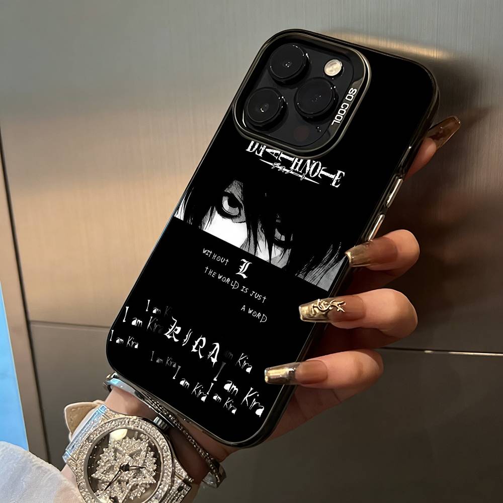 D-Death -Note Light Yagami -L Phone Case For iPhone 17,16,15,14,13,12,11 Plus Pro Max Colored Silver Phone Case iPhone16ProMax
D-Death -Note Light Yagami -L Phone Case For iPhone 17,16,15,14,13,12,11 Plus Pro Max Colored Silver Phone Case iPhone16ProMax
