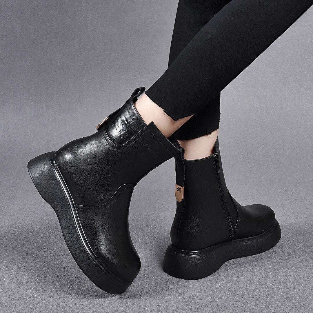 Ботинки Martin Женские ботинки Кожаные ботинки Сапоги с толстой подошвой до середины голени Хлопковые ботинки 36 чёрный
Ботинки Martin Женские ботинки Кожаные ботинки Сапоги с толстой подошвой до середины голени Хлопковые ботинки 36 чёрный