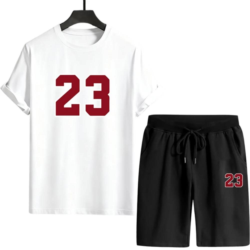 Summer Men s Casual Sports Suit, Comfortable and Cool Outdoor Home Wear, Short Sleeved T-shirt and Shorts Men s T-shirt S
Summer Men s Casual Sports Suit, Comfortable and Cool Outdoor Home Wear, Short Sleeved T-shirt and Shorts Men s T-shirt S