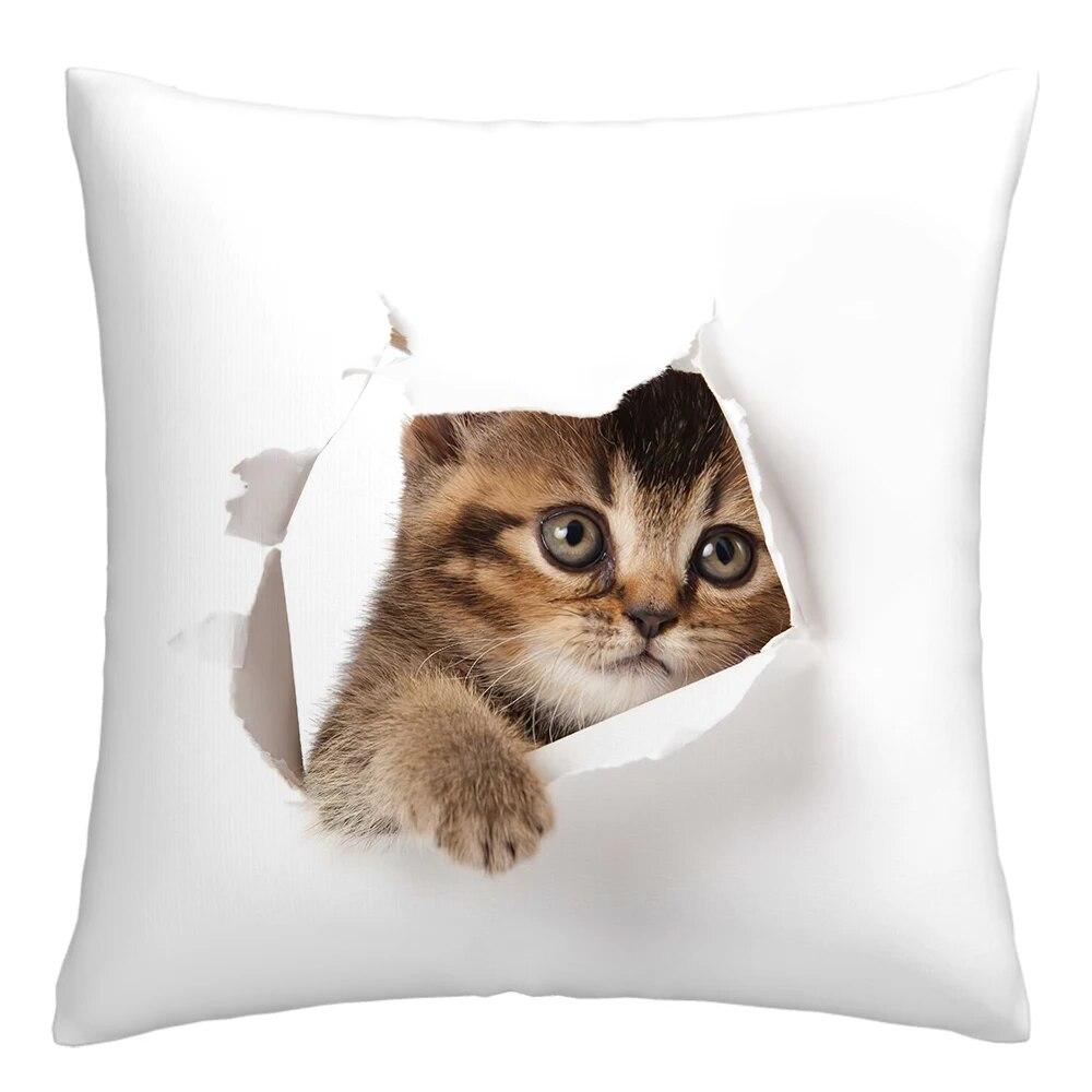 Наволочка для дивана для спальни, гостиной, наволочка с милым котом, любимое украшение для детей 45x45cm
Наволочка для дивана для спальни, гостиной, наволочка с милым котом, любимое украшение для детей 45x45cm
