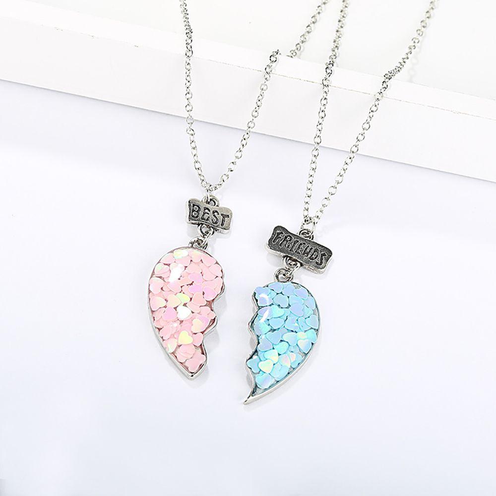 Sequin Friends Women and men Best Friends Necklace Couple necklace Heart Broken Jewelry accessories
Sequin Friends Women and men Best Friends Necklace Couple necklace Heart Broken Jewelry accessories
