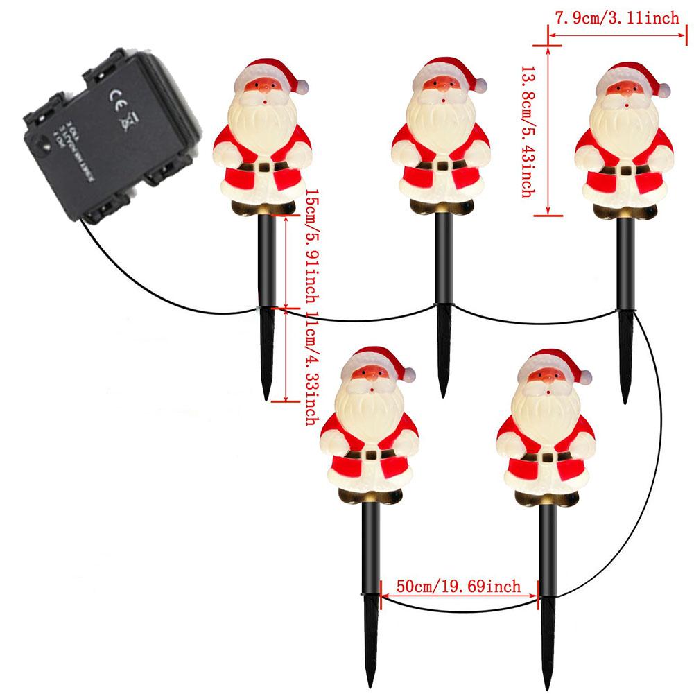 5pcs Solar Ground Light For Christmas Decoration Waterproof Battery Garden Lawn Lights Gingerbread Man Holiday Lawn Light
5pcs Solar Ground Light For Christmas Decoration Waterproof Battery Garden Lawn Lights Gingerbread Man Holiday Lawn Light