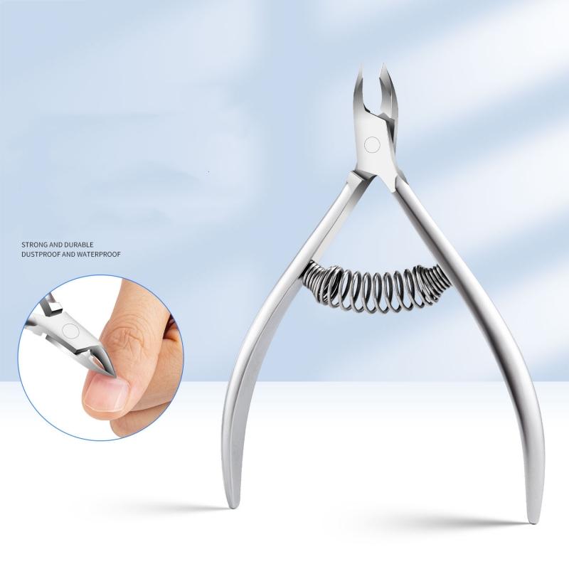 1PC Stainless Steel Spring Nail Clipper Nail Groove Nail Embedding Pedicure Nail Clipper Nail Scissors Stabbing Tool срібний
1PC Stainless Steel Spring Nail Clipper Nail Groove Nail Embedding Pedicure Nail Clipper Nail Scissors Stabbing Tool срібний