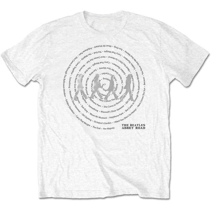 New Beatles Abbey Road Songs Swirl Slim Fit T-shirt High-end Luxury Is for Both Men and Women Top Y2k 2026 Summer 4XL
New Beatles Abbey Road Songs Swirl Slim Fit T-shirt High-end Luxury Is for Both Men and Women Top Y2k 2026 Summer 4XL