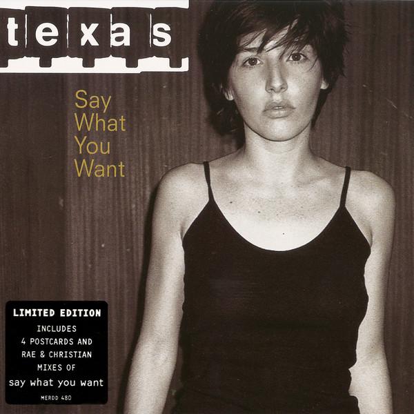 CD TEXAS Say What You Want MERDD480 MERCURY 1997 UK Rock Used
CD TEXAS Say What You Want MERDD480 MERCURY 1997 UK Rock Used