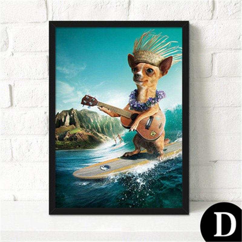 Скандинавская декоративная картина на холсте, мультяшные постеры, г-н. Свинья, крупный рогатый скот, петух и собака, играющая на гитаре для детской спальни 21x30 No Frame
Скандинавская декоративная картина на холсте, мультяшные постеры, г-н. Свинья, крупный рогатый скот, петух и собака, играющая на гитаре для детской спальни 21x30 No Frame