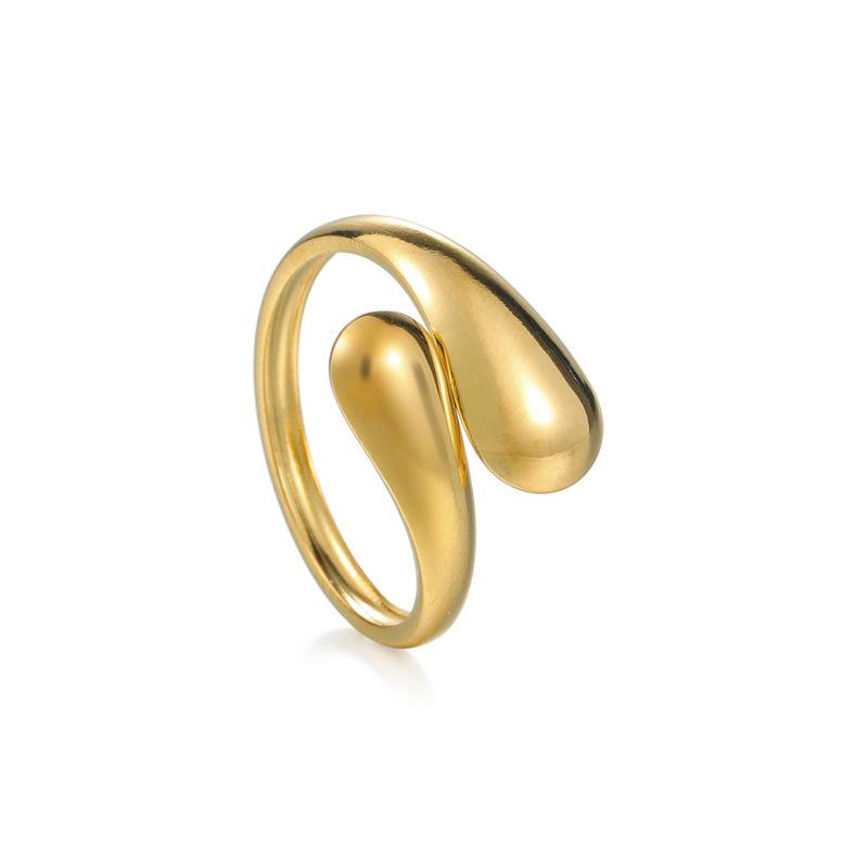 Elegant Irregular Water Drop Open Ring: High-End European & American Style Stainless Steel Jewelry for Women золотой
Elegant Irregular Water Drop Open Ring: High-End European & American Style Stainless Steel Jewelry for Women золотой