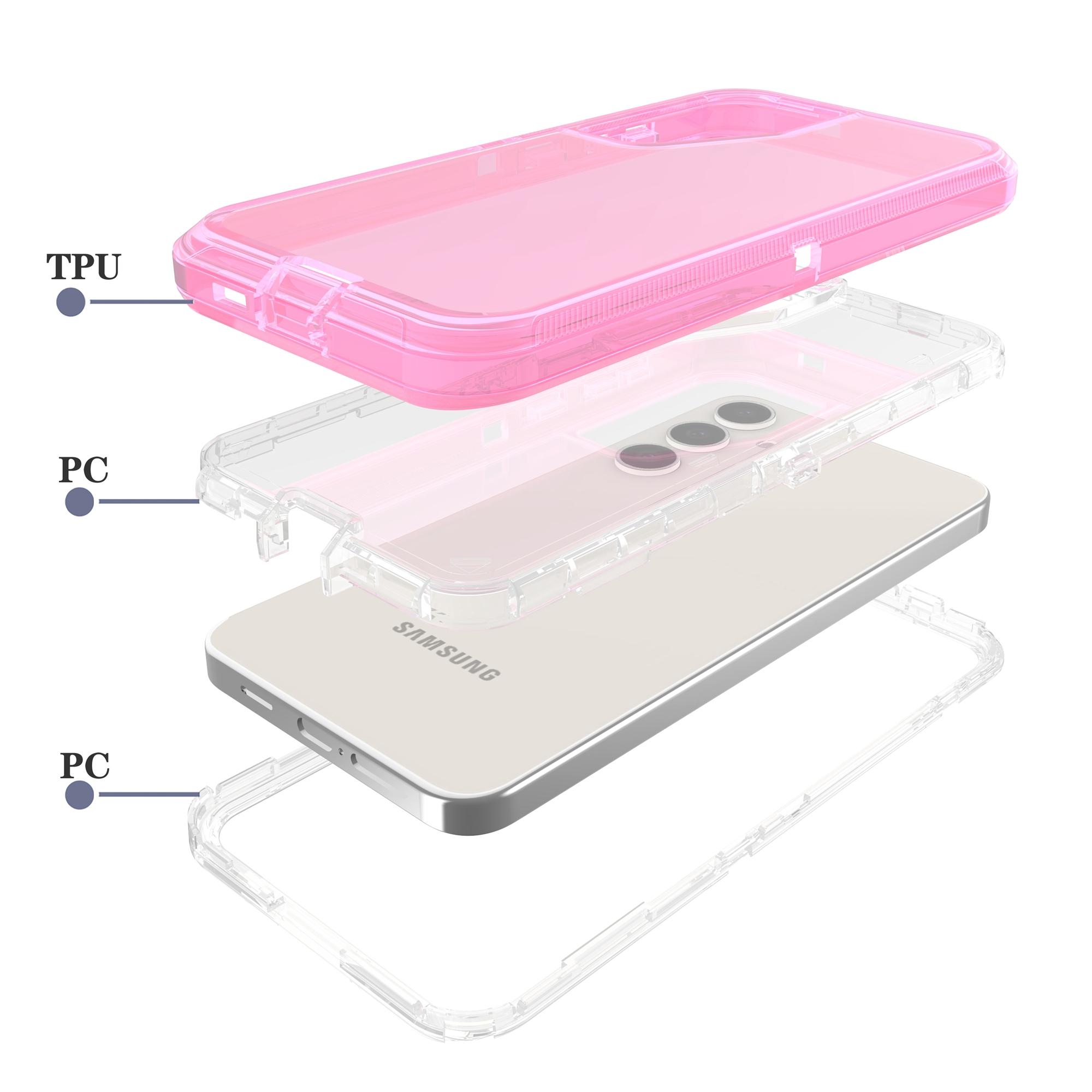 For Samsung Galaxy S25+ Case 3 in 1 Detachable Shockproof TPU+PC Phone Back Cover Transparent 
For Samsung Galaxy S25+ Case 3 in 1 Detachable Shockproof TPU+PC Phone Back Cover Transparent