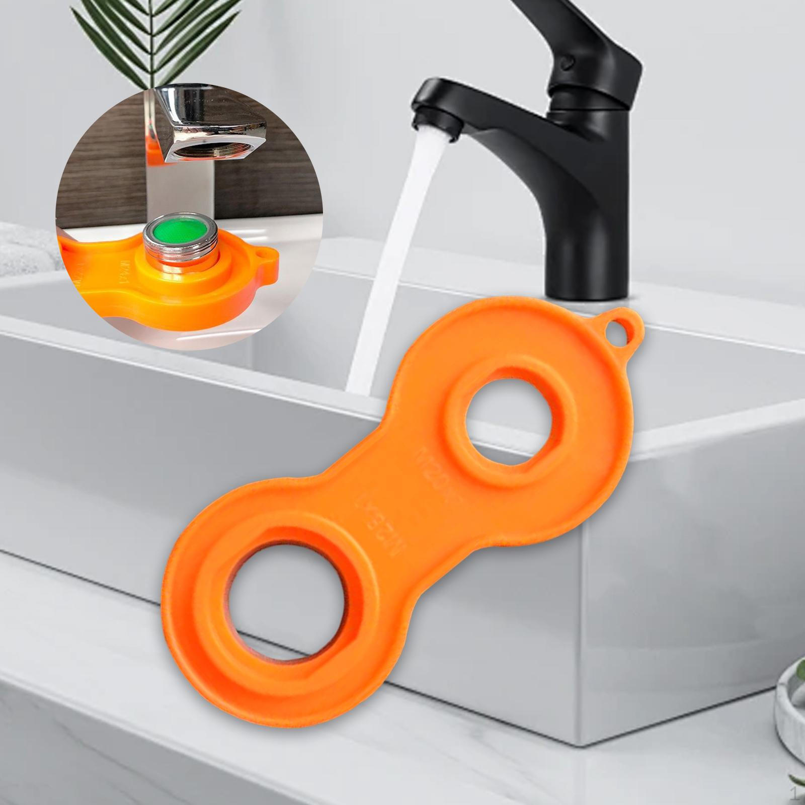 Faucet Bubbler Wrench Replacement Multifunction Easy Disassembly Cleaning Tool Part for Home
Faucet Bubbler Wrench Replacement Multifunction Easy Disassembly Cleaning Tool Part for Home