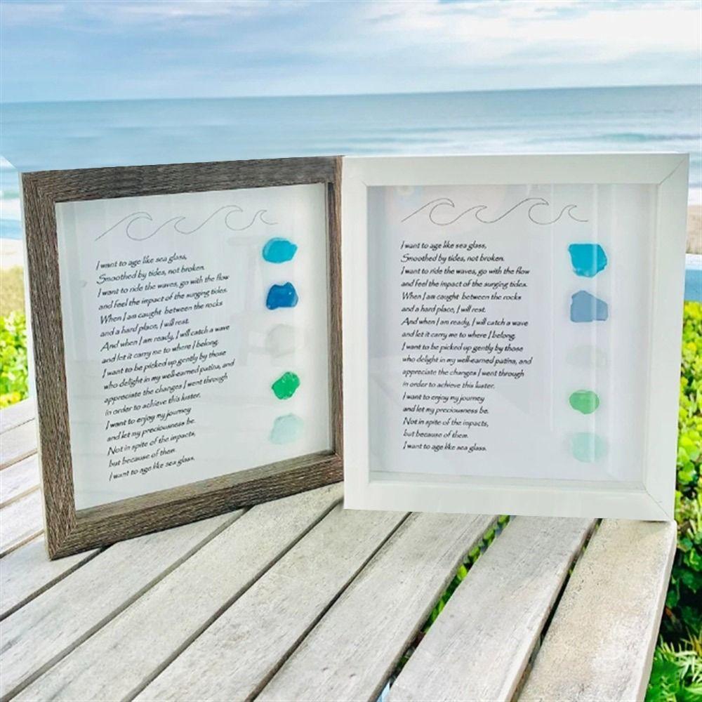 Dotmalls Coastal Love Notes Sea Glass Picture Frame Bird Frame Decoration Home Decoration
Dotmalls Coastal Love Notes Sea Glass Picture Frame Bird Frame Decoration Home Decoration