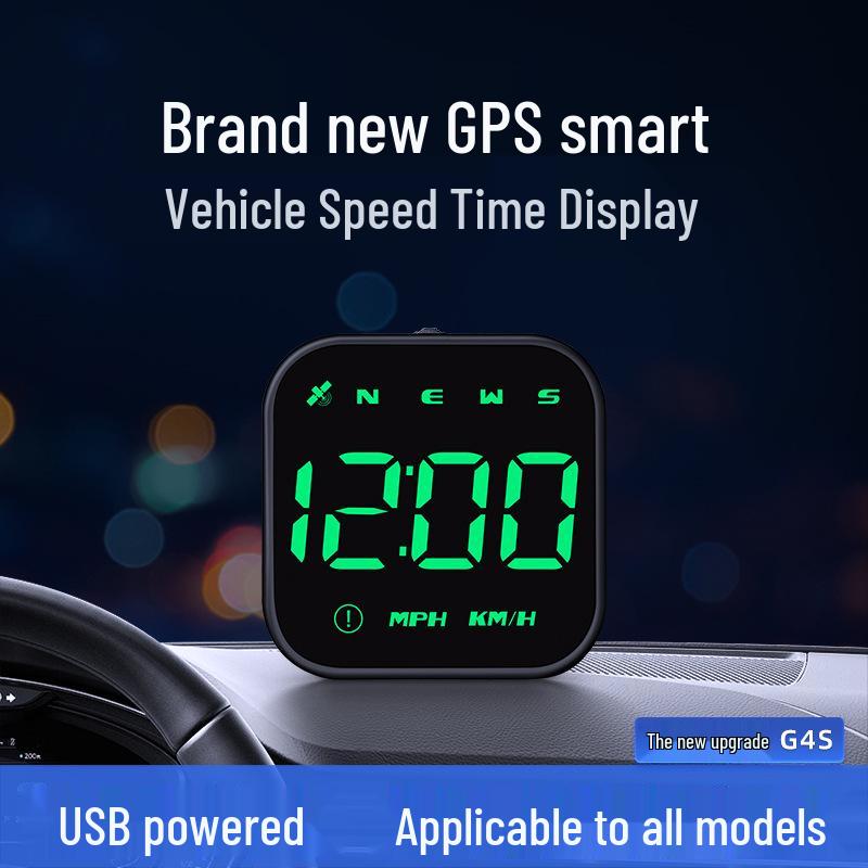 Weiying G4S Универсальный автомобильный HUD спидометр и отображение времени USB Powered with Suction Bracket
Weiying G4S Универсальный автомобильный HUD спидометр и отображение времени USB Powered with Suction Bracket