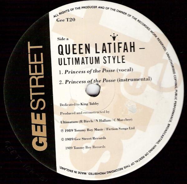 12inch Record QUEEN LATIFAH - Ultimatum Style GEET20 Gee Street 1989 UK Dance & Electronica Used
12inch Record QUEEN LATIFAH - Ultimatum Style GEET20 Gee Street 1989 UK Dance & Electronica Used