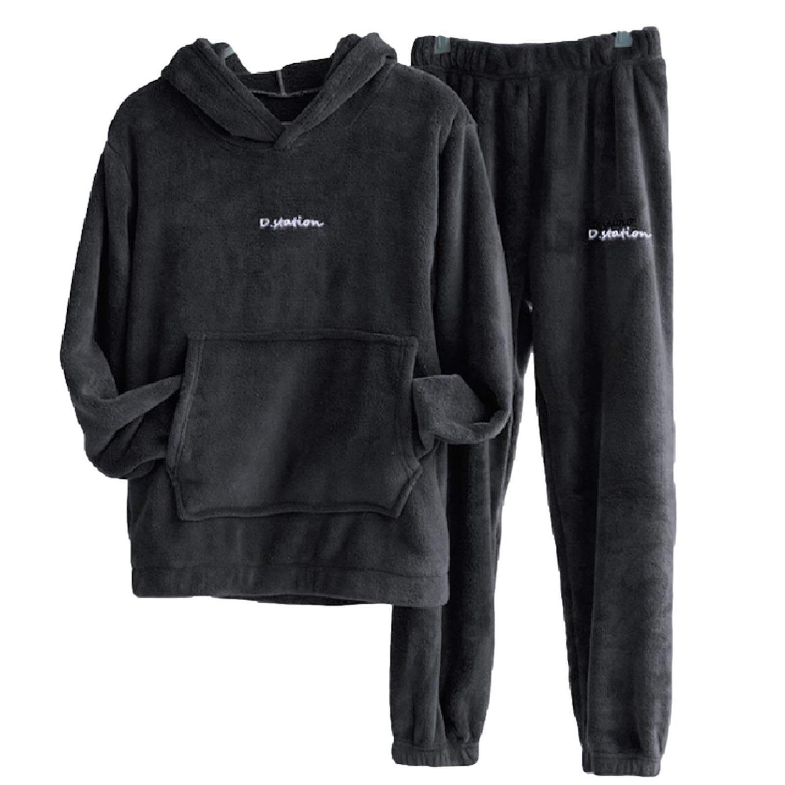 Комплект пушистой пижамы Cocomari с теплым флисом и худи для дома с капюшоном, женская толстовка, подкладка, (черный) чёрный
Комплект пушистой пижамы Cocomari с теплым флисом и худи для дома с капюшоном, женская толстовка, подкладка, (черный) чёрный