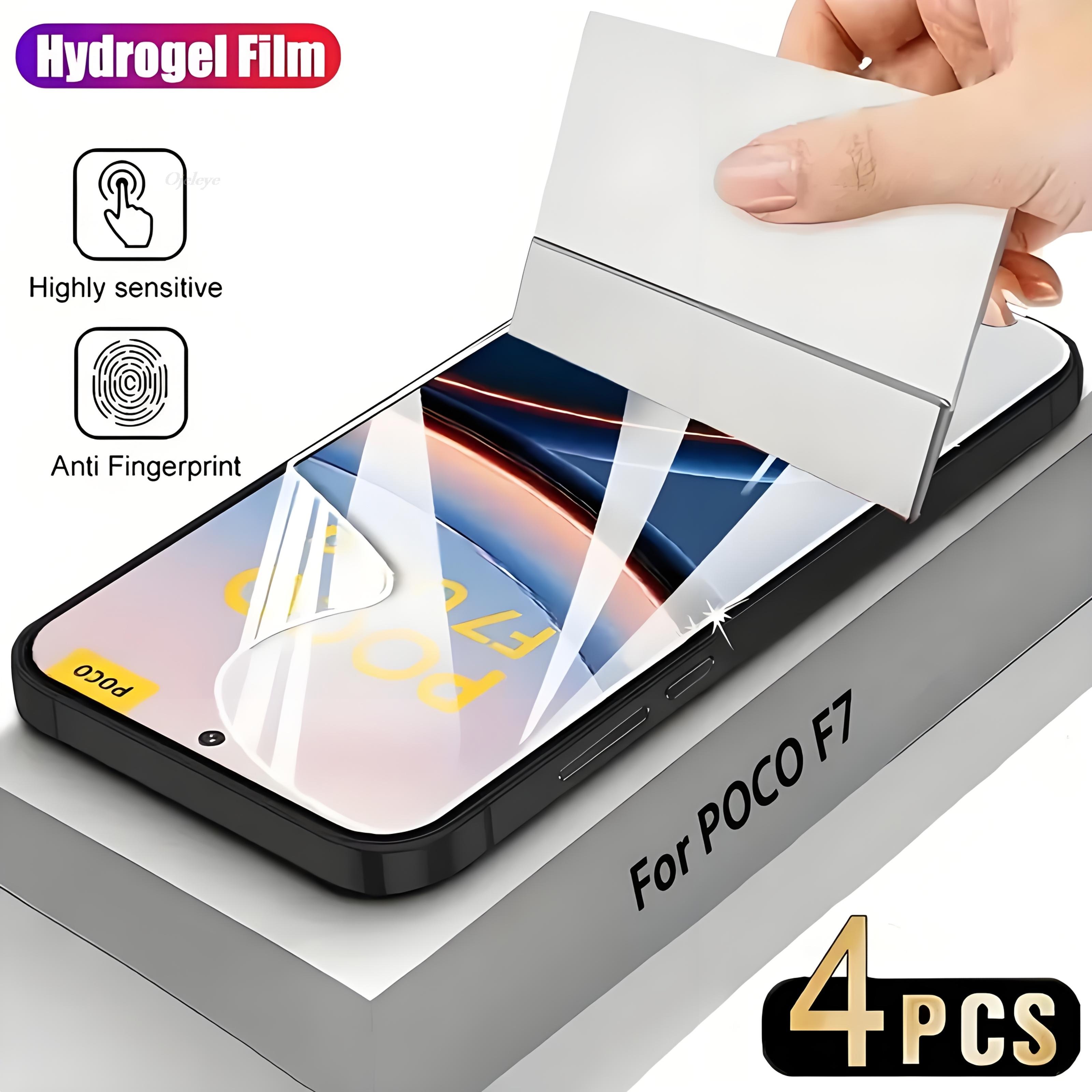 4PCS Full Cover Hydrogel Film For Xiaomi Poco X7 Pro X6 X5 F5 F6 F7 Pro Screen Protector Xiaomi Poco M7 Plus M6 4G C75 C71 C65 Hydrogel Film&Poco M7 Plus білий
4PCS Full Cover Hydrogel Film For Xiaomi Poco X7 Pro X6 X5 F5 F6 F7 Pro Screen Protector Xiaomi Poco M7 Plus M6 4G C75 C71 C65 Hydrogel Film&Poco M7 Plus білий