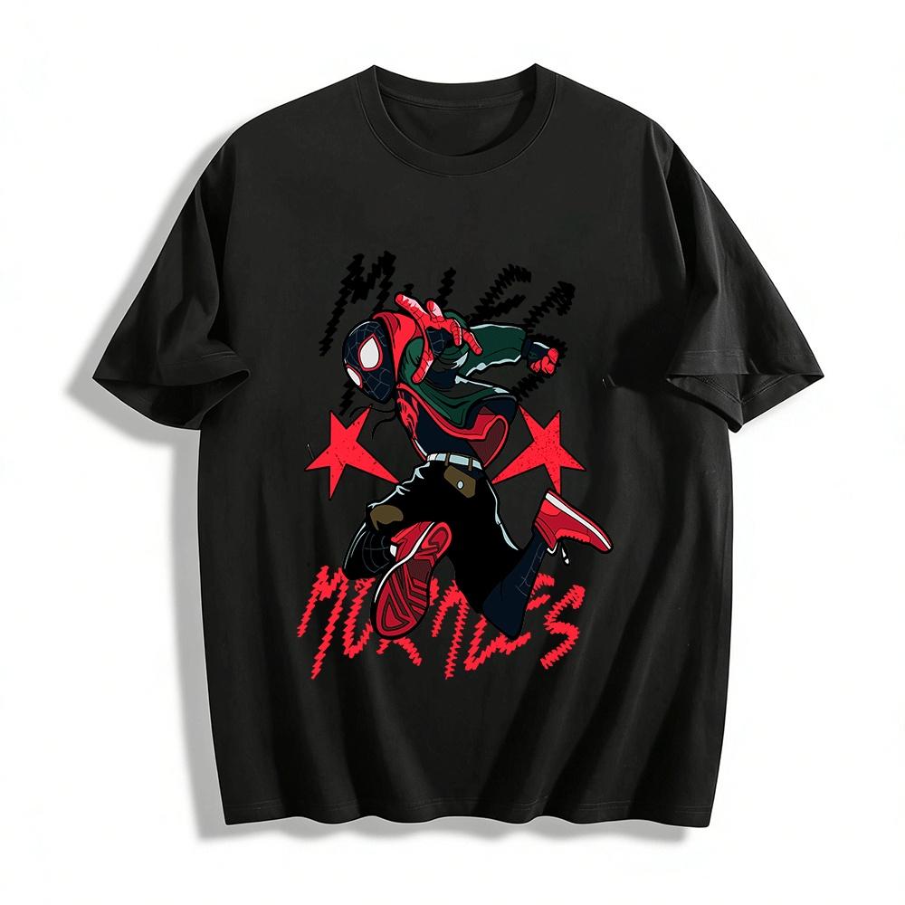 Trendy Spider-Man Miles Hip-Hop Style Print Casual Short-Sleeve Tee Pure cotton T-shirt XXS
Trendy Spider-Man Miles Hip-Hop Style Print Casual Short-Sleeve Tee Pure cotton T-shirt XXS