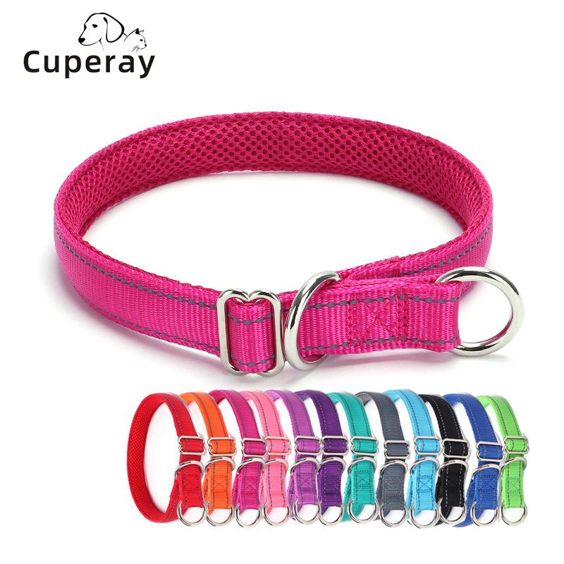 Adjustable Pet Collar Nylon Reflective Mesh Lined Anti-Suffocation P Chain Dog Chain Dog Collar for Medium & Large Dogs Training S 1.5X45CM
Adjustable Pet Collar Nylon Reflective Mesh Lined Anti-Suffocation P Chain Dog Chain Dog Collar for Medium & Large Dogs Training S 1.5X45CM
