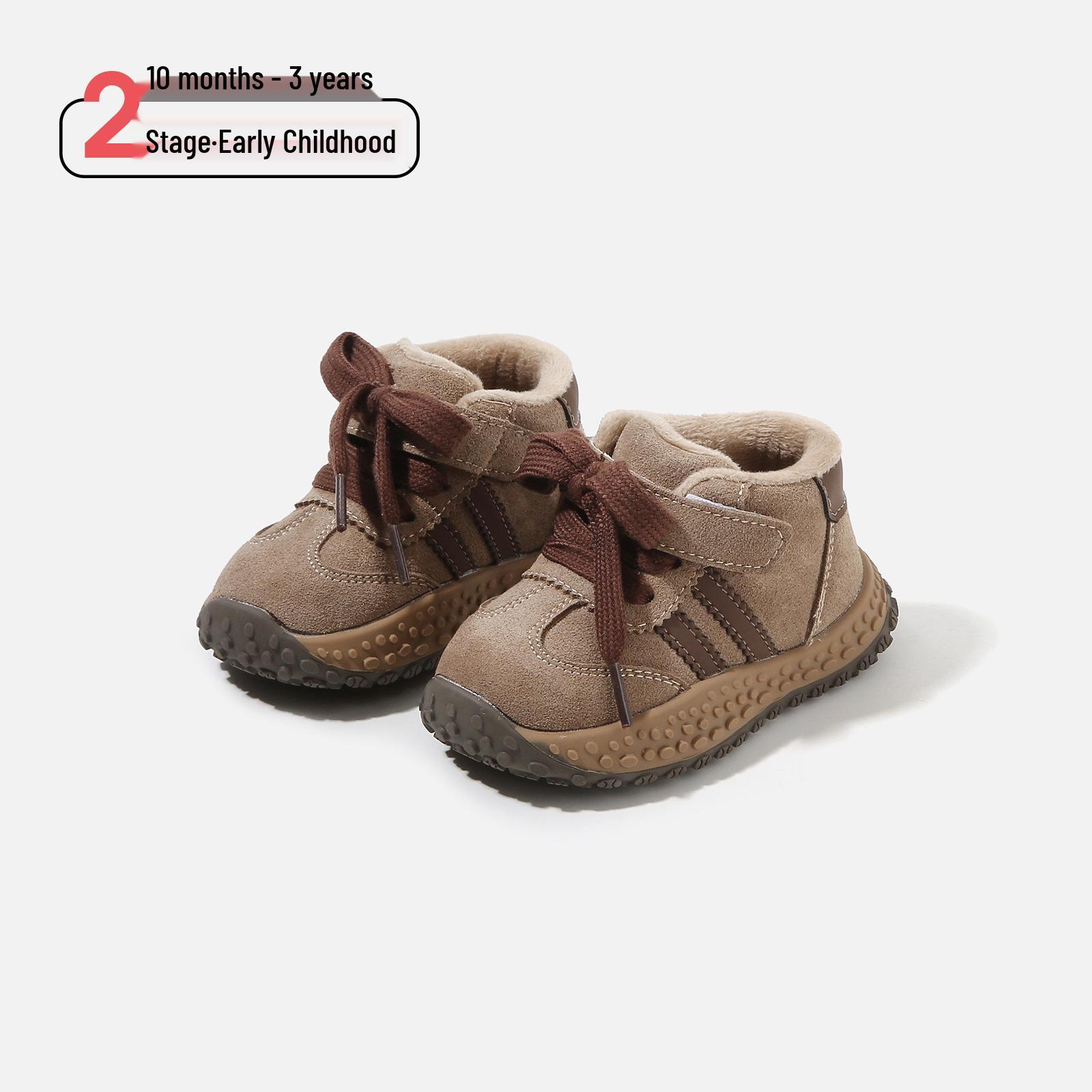 2025 Kids Winter Non-Slip Leather Boots - Warm, Thick Cotton Shoes for Boys and Girls Size 23 / Inner length 15.0cm хакі
2025 Kids Winter Non-Slip Leather Boots - Warm, Thick Cotton Shoes for Boys and Girls Size 23 / Inner length 15.0cm хакі