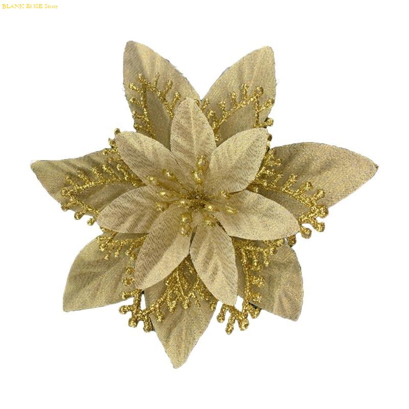 K1AE 13cm Christmas Glitter Poinsettia Flower Decorative Xmas Tree Flowers for Wreath Ornaments Wedding Party Spring Festival золотой
K1AE 13cm Christmas Glitter Poinsettia Flower Decorative Xmas Tree Flowers for Wreath Ornaments Wedding Party Spring Festival золотой