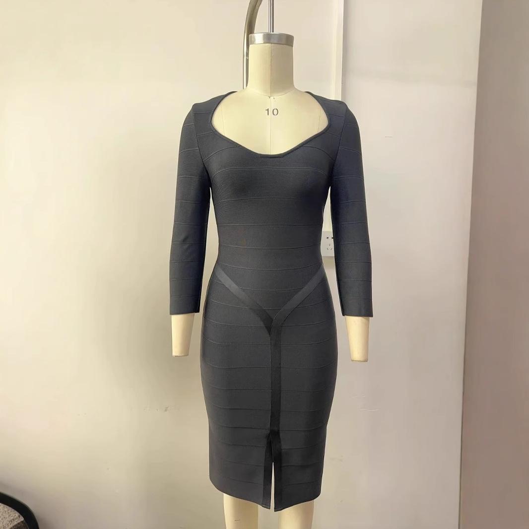 European & American Autumn/Winter Women s Long Sleeve Slimming Bandage Bodysuit Small чёрный
European & American Autumn/Winter Women s Long Sleeve Slimming Bandage Bodysuit Small чёрный